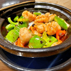 Best Sea Scallop and Shrimp in Black Bean Sauce Clay Pot 虾仁带子煲 in McKinney, TX