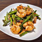 Best Stir Fried Shrimp and String Bean in Garlic Sauce 四季豆虾 in McKinney, TX